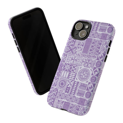 iPhone Tough Phone Case - Lavender Elei - AU/NZ/USA - The Koko Samoa