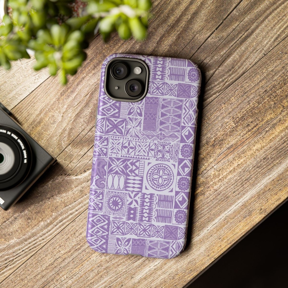 iPhone Tough Phone Case - Lavender Elei - AU/NZ/USA - The Koko Samoa