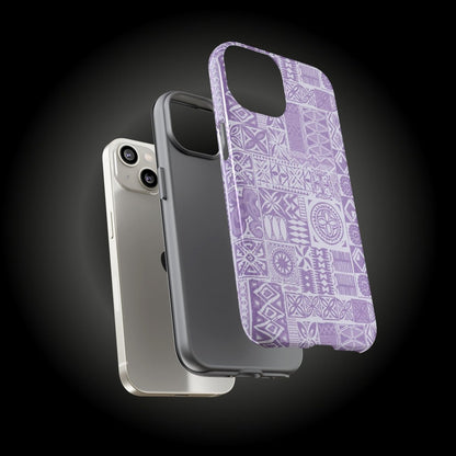 iPhone Tough Phone Case - Lavender Elei - AU/NZ/USA - The Koko Samoa