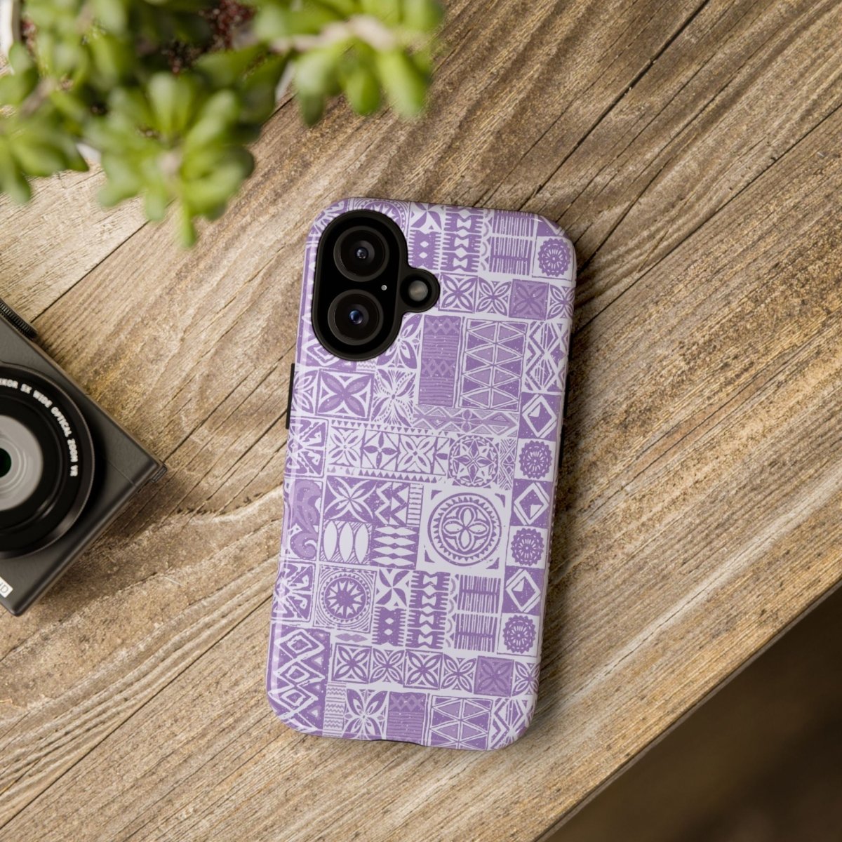 iPhone Tough Phone Case - Lavender Elei - AU/NZ/USA - The Koko Samoa
