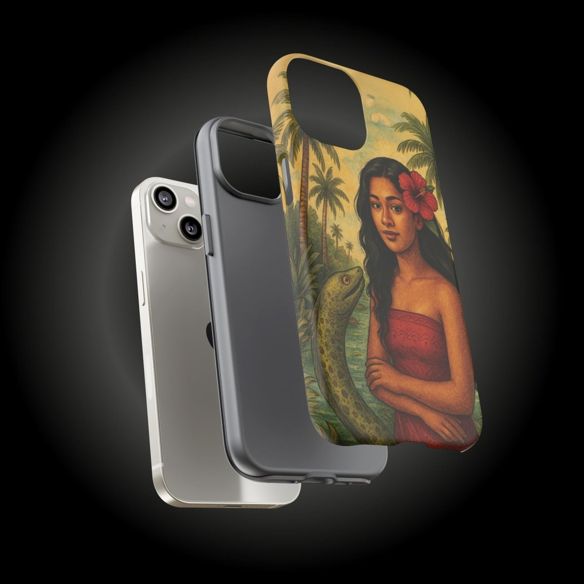 iPhone Tough Phone Case - Sina & The Eel - AU/NZ/USA - The Koko Samoa