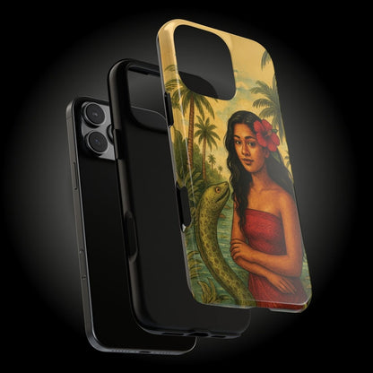 iPhone Tough Phone Case - Sina & The Eel - AU/NZ/USA - The Koko Samoa