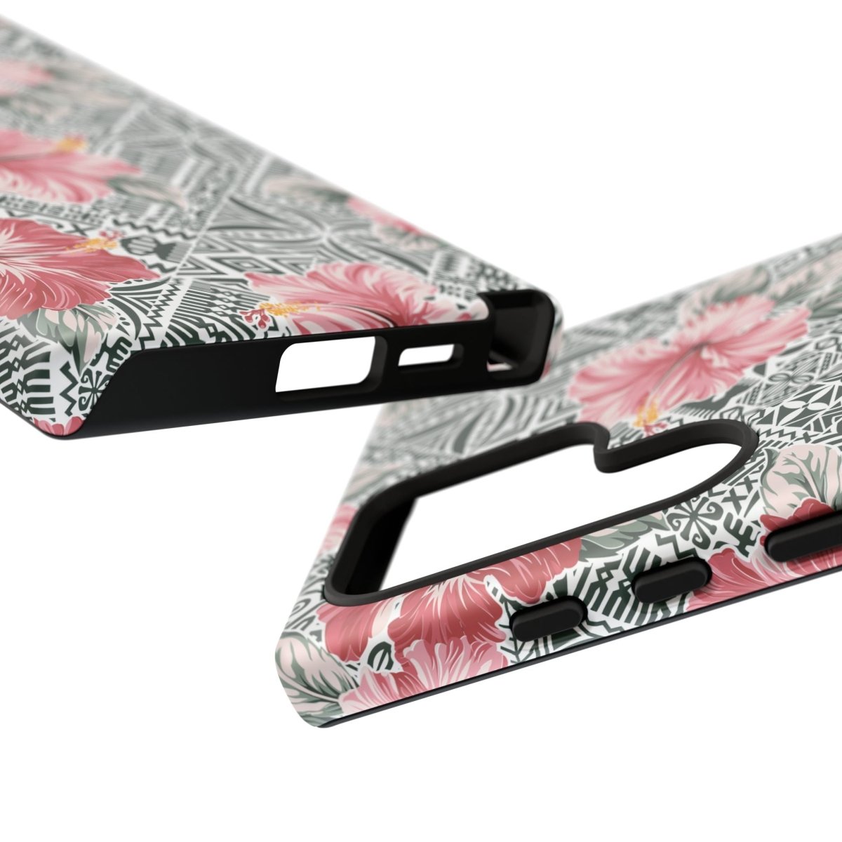 iPhone Tough Phone Case - Solosolo Blooms - AU/NZ/USA - The Koko Samoa