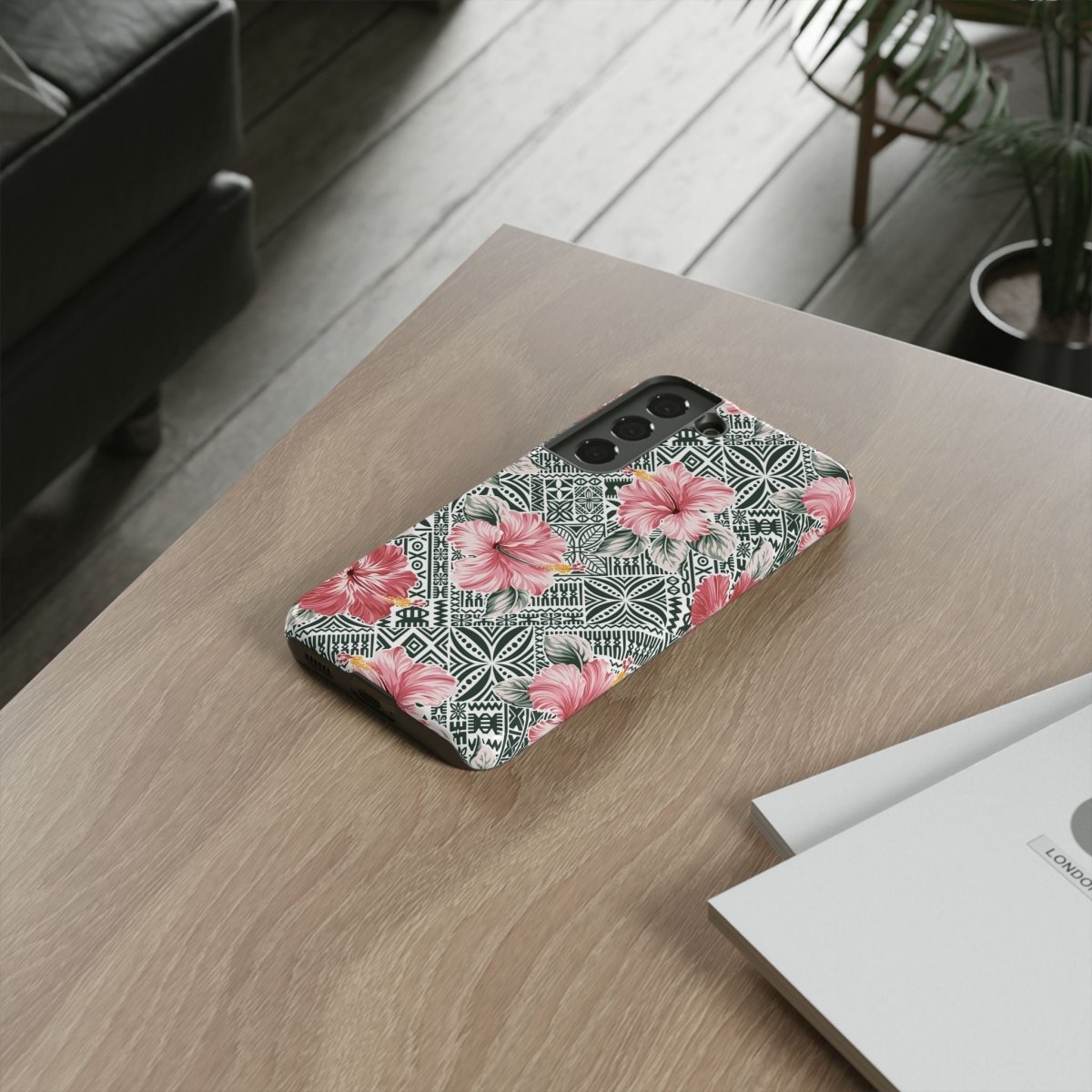 iPhone Tough Phone Case - Solosolo Blooms - AU/NZ/USA - The Koko Samoa