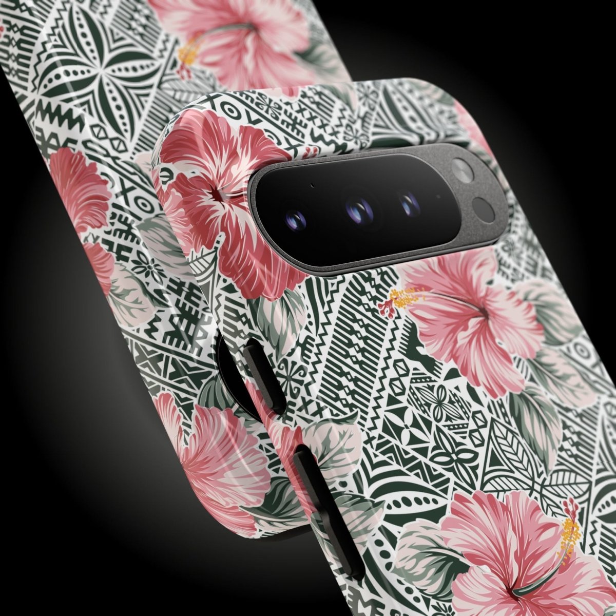 iPhone Tough Phone Case - Solosolo Blooms - AU/NZ/USA - The Koko Samoa