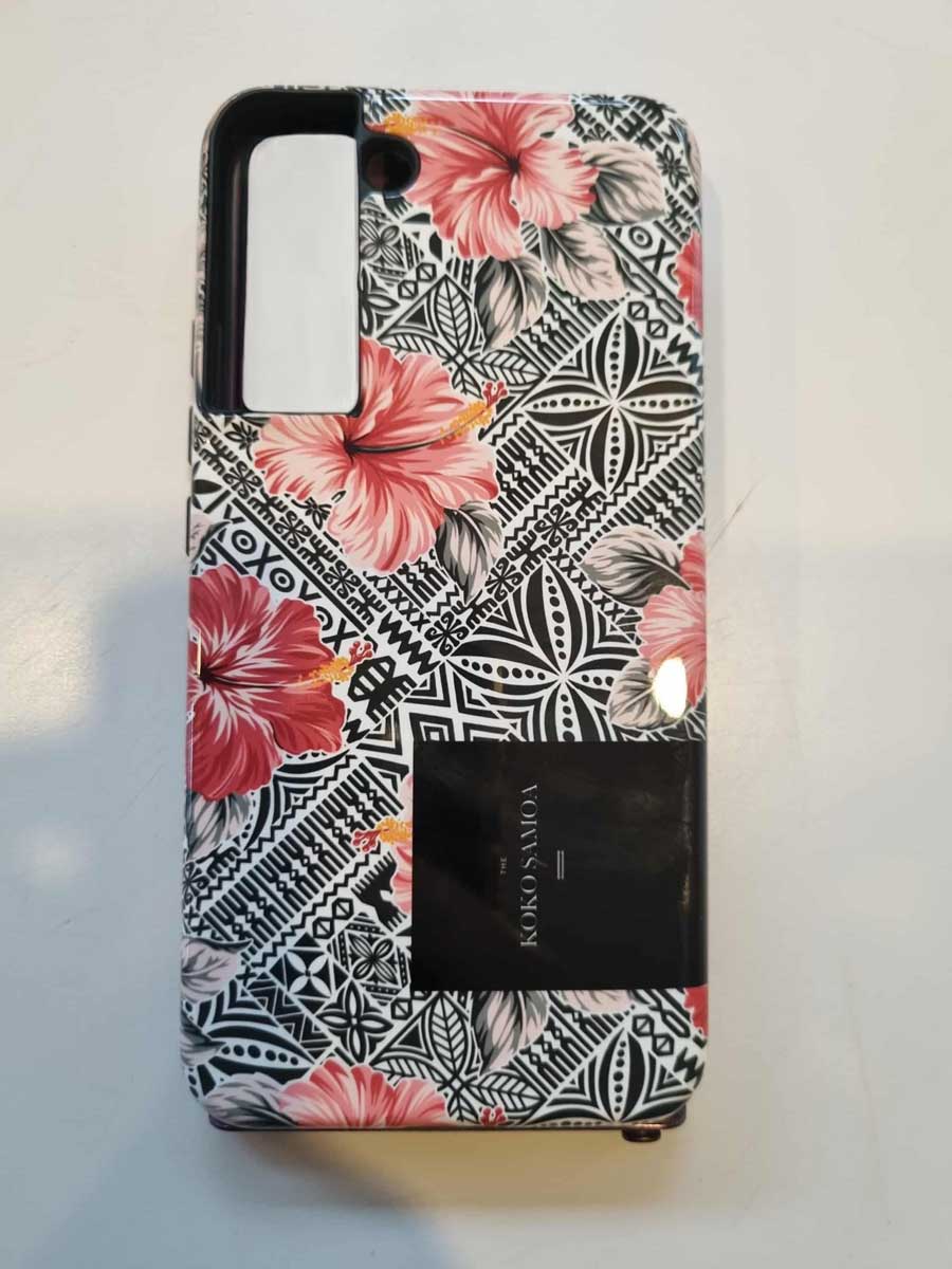 iPhone Tough Phone Case - Solosolo Blooms - AU/NZ/USA - The Koko Samoa