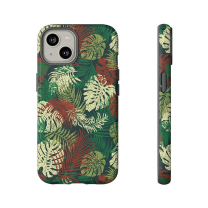 iPhone Tough Phone Case - Tafatafa Greens - AU/NZ/USA - The Koko Samoa