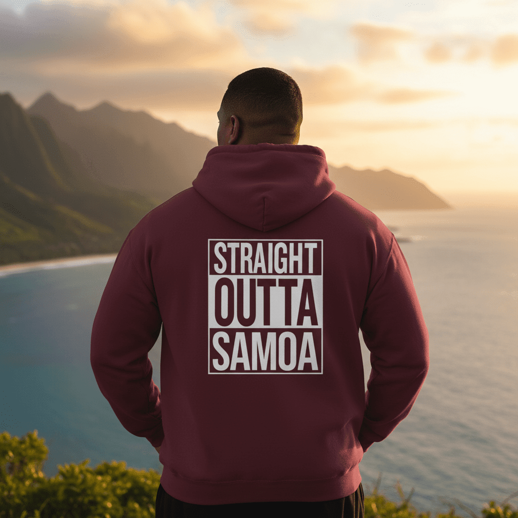 Island Hoodie™ – Straight Outta - AU/NZ - The Koko Samoa