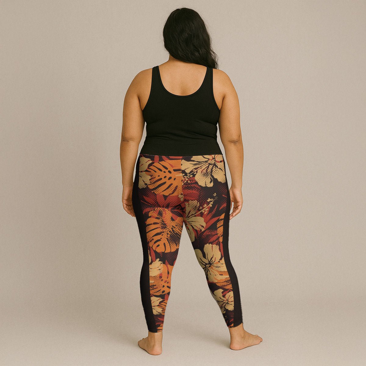 IslandFlex Leggings - Lalomanu Ember - AU/NZ/USA - The Koko Samoa