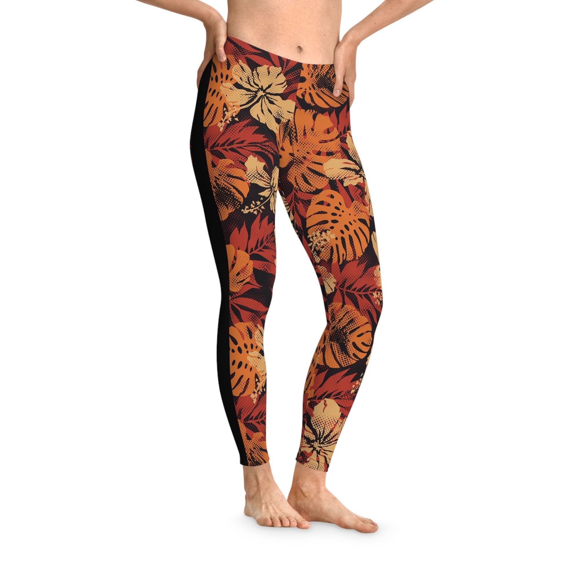 IslandFlex Leggings - Lalomanu Ember - AU/NZ/USA - The Koko Samoa