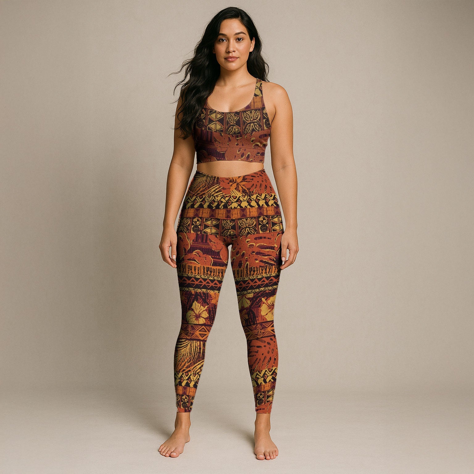 IslandFlex Leggings - Poutasi Promise - AU/NZ/USA - The Koko Samoa