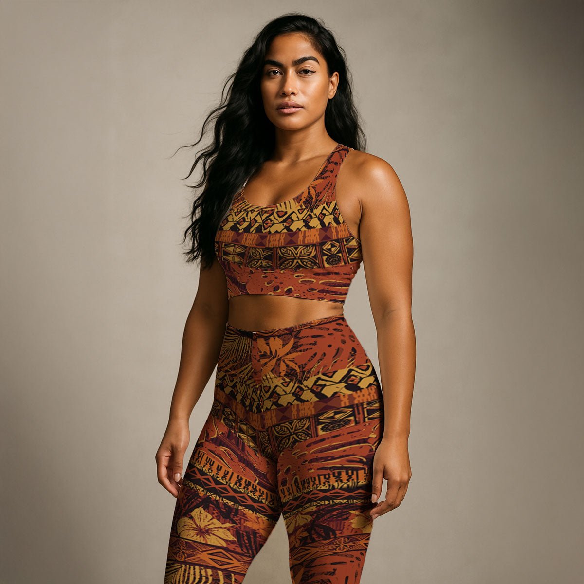 IslandFlex Leggings - Poutasi Promise - AU/NZ/USA - The Koko Samoa