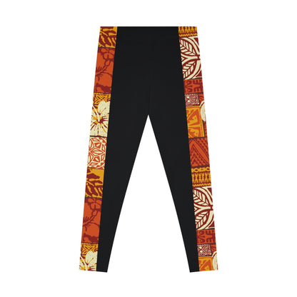 IslandFlex Leggings - Sataoa Sunrise - AU/NZ/USA - The Koko Samoa