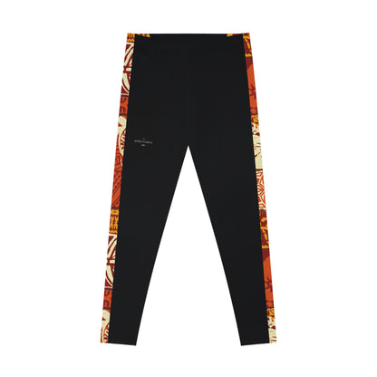 IslandFlex Leggings - Sataoa Sunrise - AU/NZ/USA - The Koko Samoa