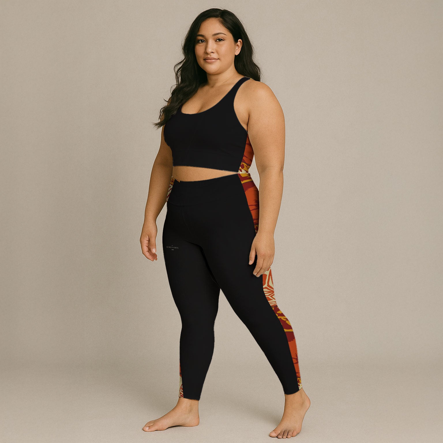 IslandFlex Leggings - Sataoa Sunrise - AU/NZ/USA - The Koko Samoa