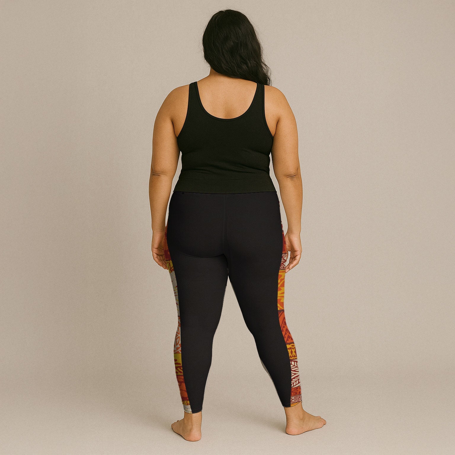 IslandFlex Leggings - Sataoa Sunrise - AU/NZ/USA - The Koko Samoa