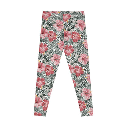 IslandFlex Leggings - Solosolo Blooms - AU/NZ/USA - The Koko Samoa