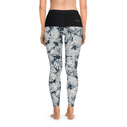 IslandFlex Leggings - Tiavi Mist - AU/NZ/USA - The Koko Samoa