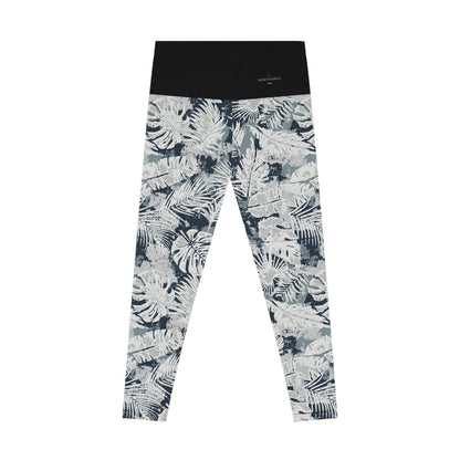 IslandFlex Leggings - Tiavi Mist - AU/NZ/USA - The Koko Samoa