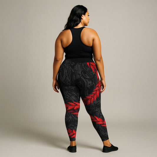 IslandFlex Leggings - Ula Fala - AU/NZ/USA - The Koko Samoa