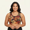 Islandflex Seamless Sports Bra - Lalomanu Ember - AU/NZ/USA - The Koko Samoa