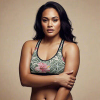 Islandflex Seamless Sports Bra - Solosolo Blooms - AU/NZ/USA - The Koko Samoa