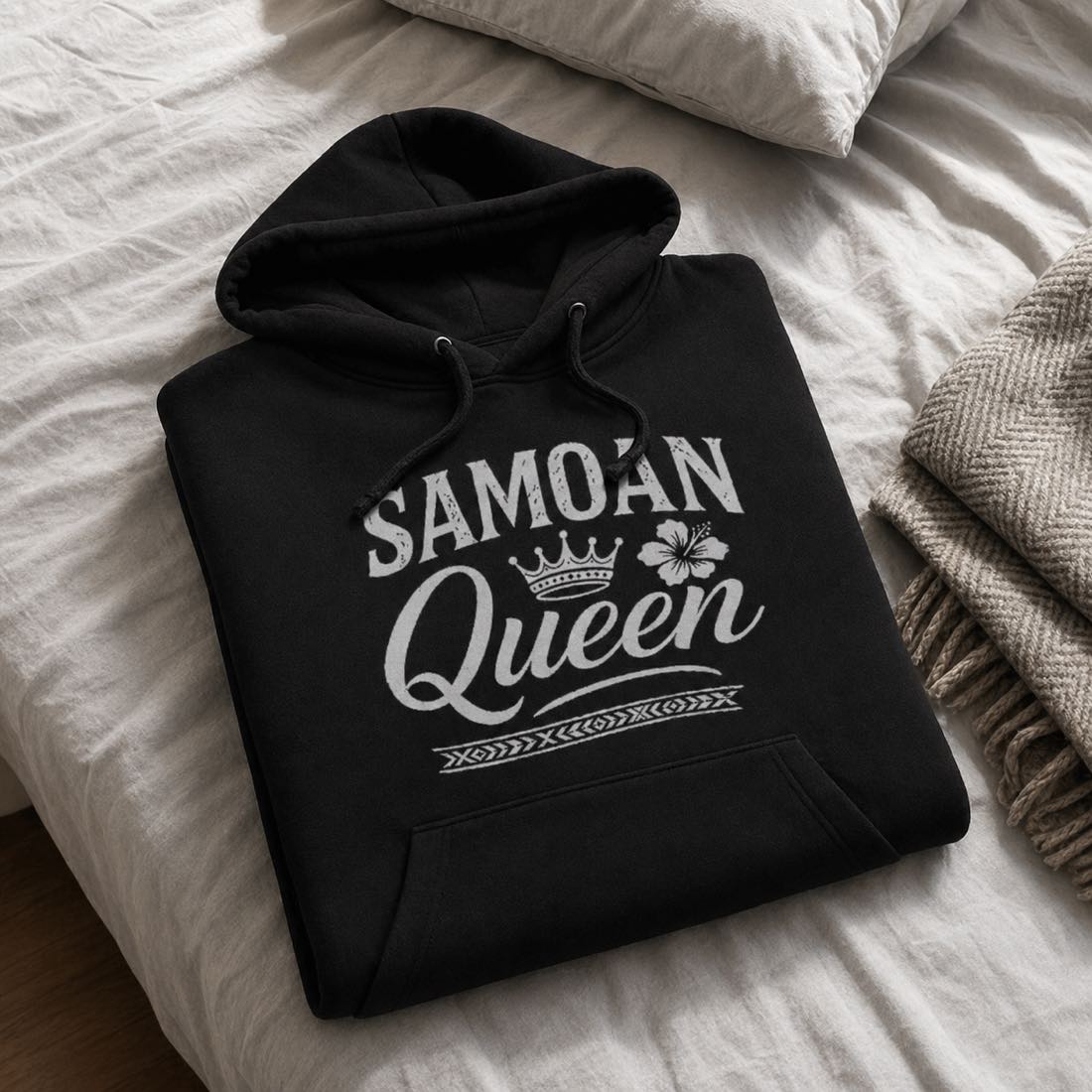 IslandHeavy™ Hoodie – Plus 2XL - 5XL – Samoan Queen - AU/NZ - The Koko Samoa