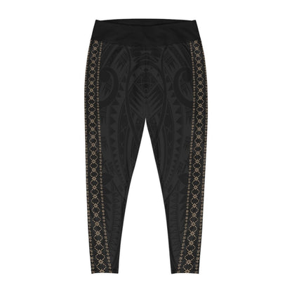 IslandPlus - 2XL to 6XL Leggings - Malu - AU/NZ/USA - The Koko Samoa