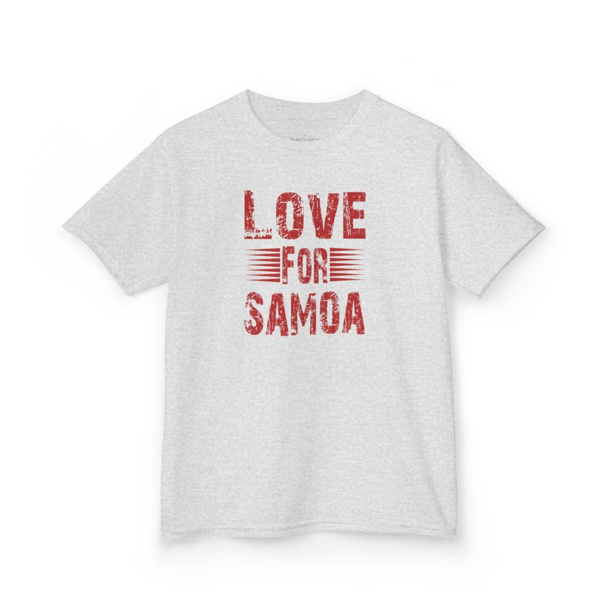 Kids Heavy Cotton Tee - Love for Samoa - AU/NZ - The Koko Samoa