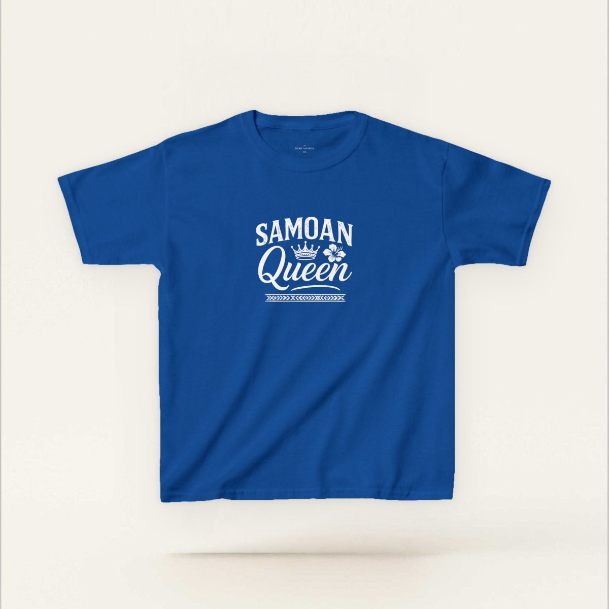 Kids Heavy Cotton Tee - Samoan Queen - AU/NZ - The Koko Samoa