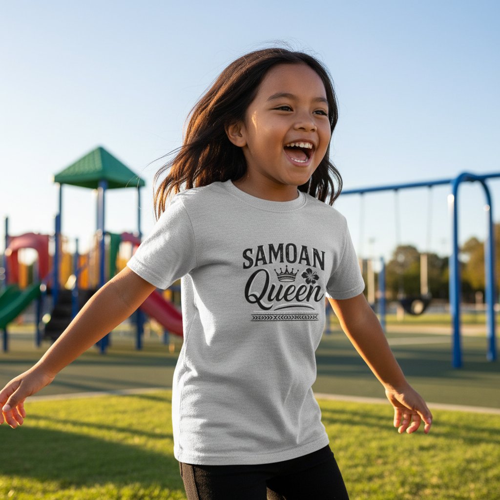 Kids Unisex Tee - Ula Fala Brown - AU/NZ