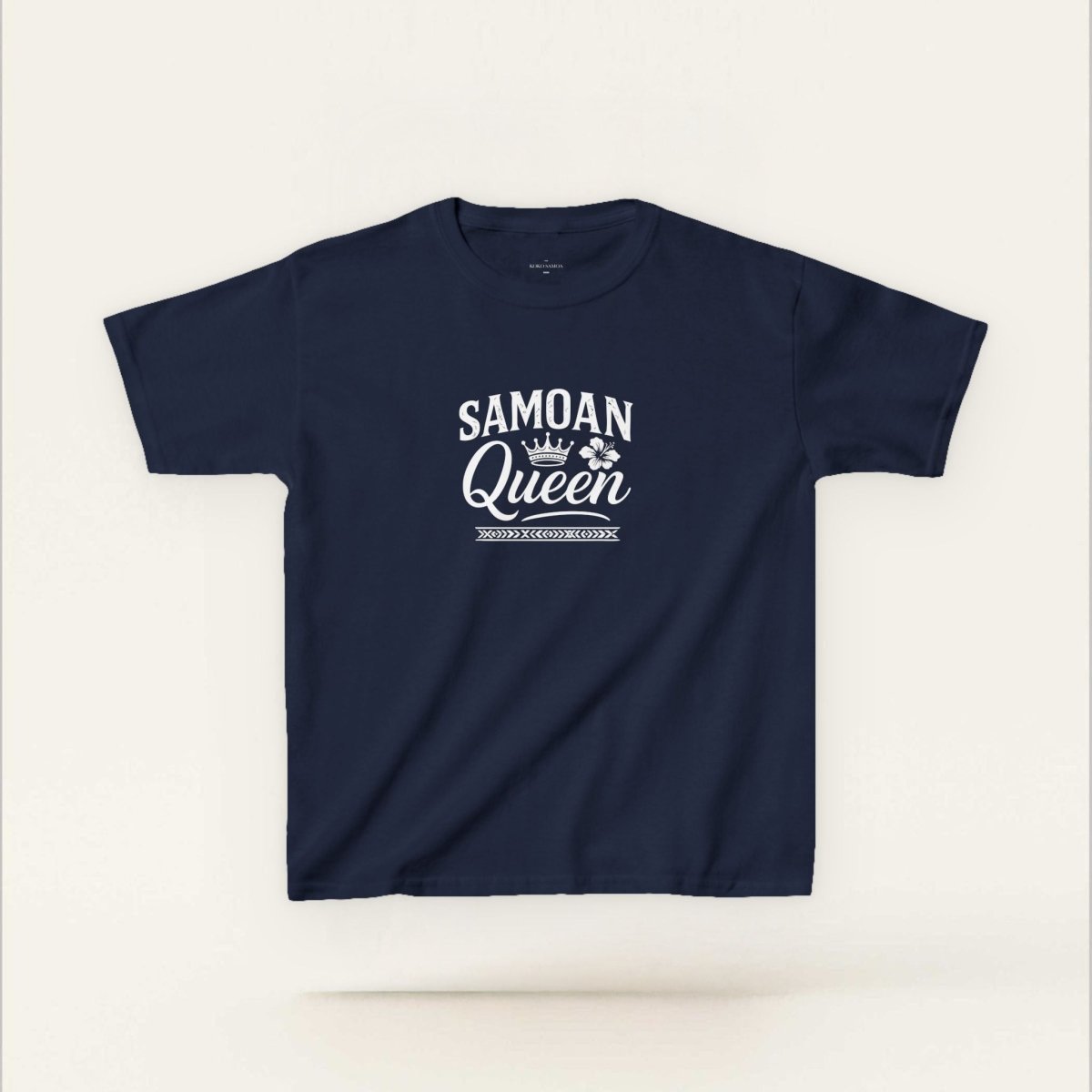 Kids Heavy Cotton Tee - Samoan Queen - AU/NZ - The Koko Samoa