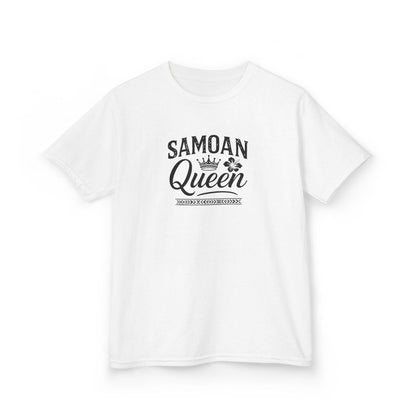 Kids Heavy Cotton Tee - Samoan Queen - AU/NZ - The Koko Samoa