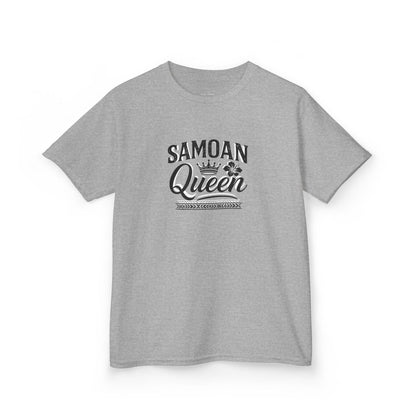 Kids Heavy Cotton Tee - Samoan Queen - AU/NZ - The Koko Samoa
