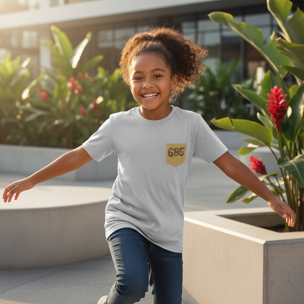 Kids Tee - 685 Pocket - AU/NZ/USA - The Koko Samoa