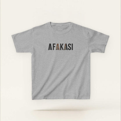 Kids Unisex Cotton Tee - Afakasi - AU/NZ - The Koko Samoa