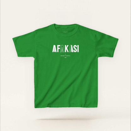 Kids Unisex Cotton Tee - Afakasi - AU/NZ - The Koko Samoa