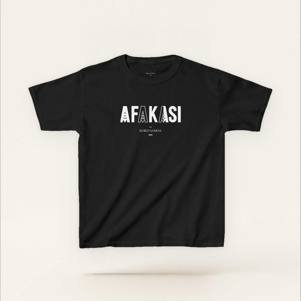 Kids Unisex Cotton Tee - Afakasi - AU/NZ - The Koko Samoa