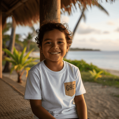 Kids Unisex Tee - 685 Pocket - USA - The Koko Samoa