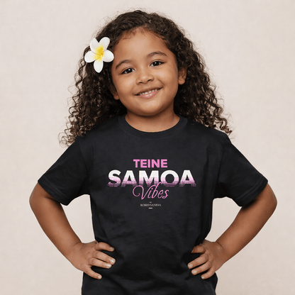 Kids Unisex Tee - Teine Samoa Vibes - AU/NZ - The Koko Samoa