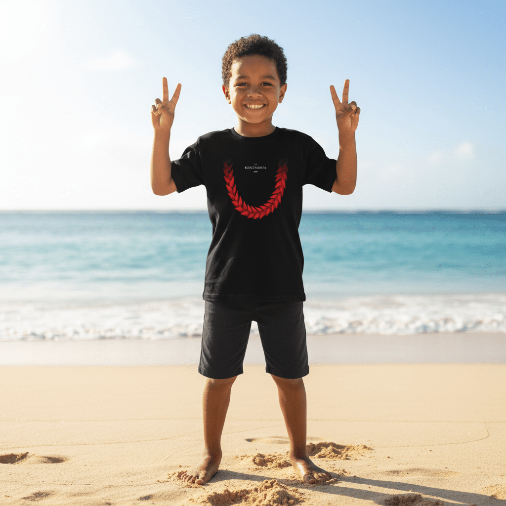 Ula Fala kids tee, The Koko Samoa