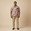 KoaTech™ - Hawaiian Button - Down Shirt - Firecrest - AU/NZ/USA - The Koko Samoa