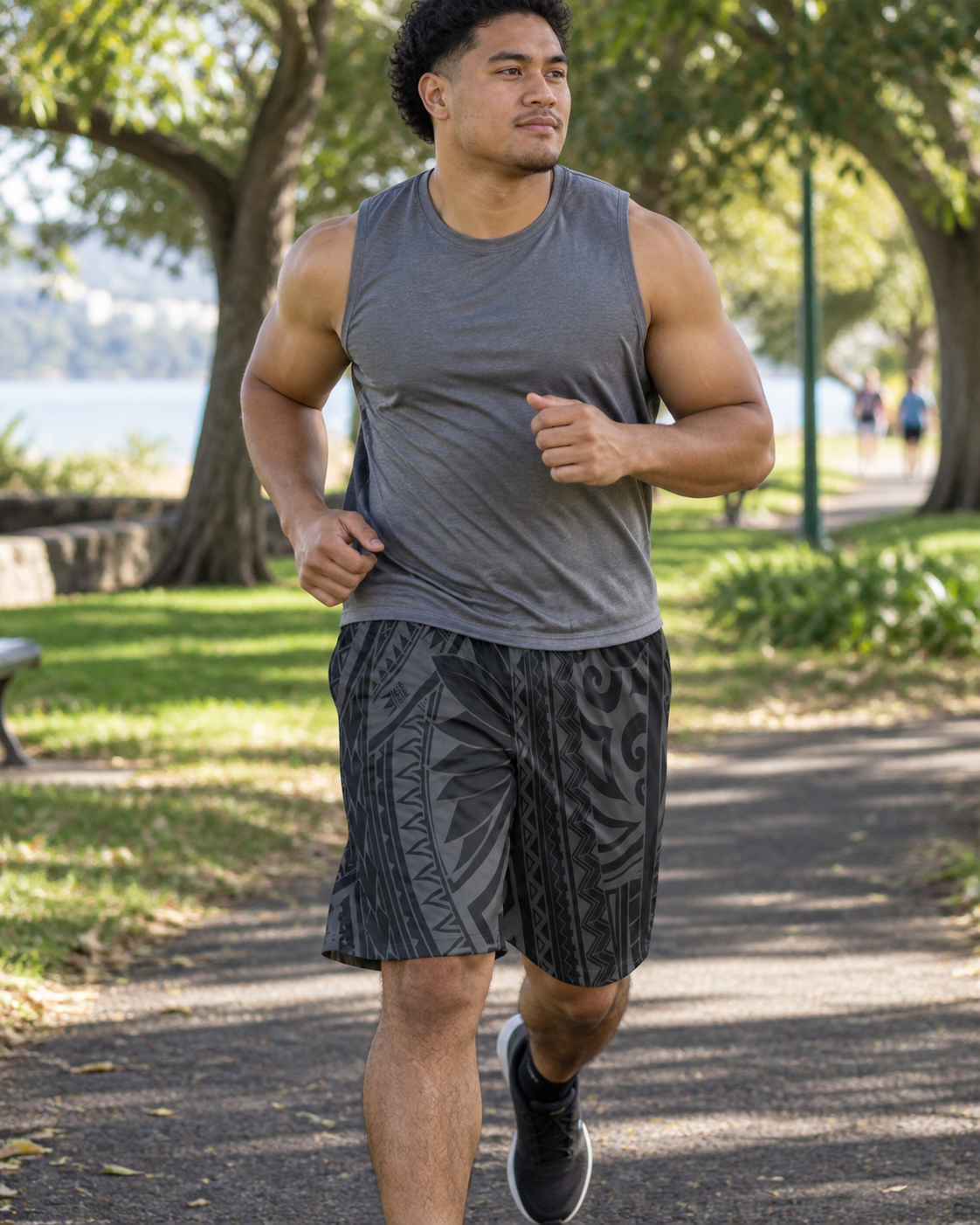 Men's Sports Shorts - Warrior worn in everyday life