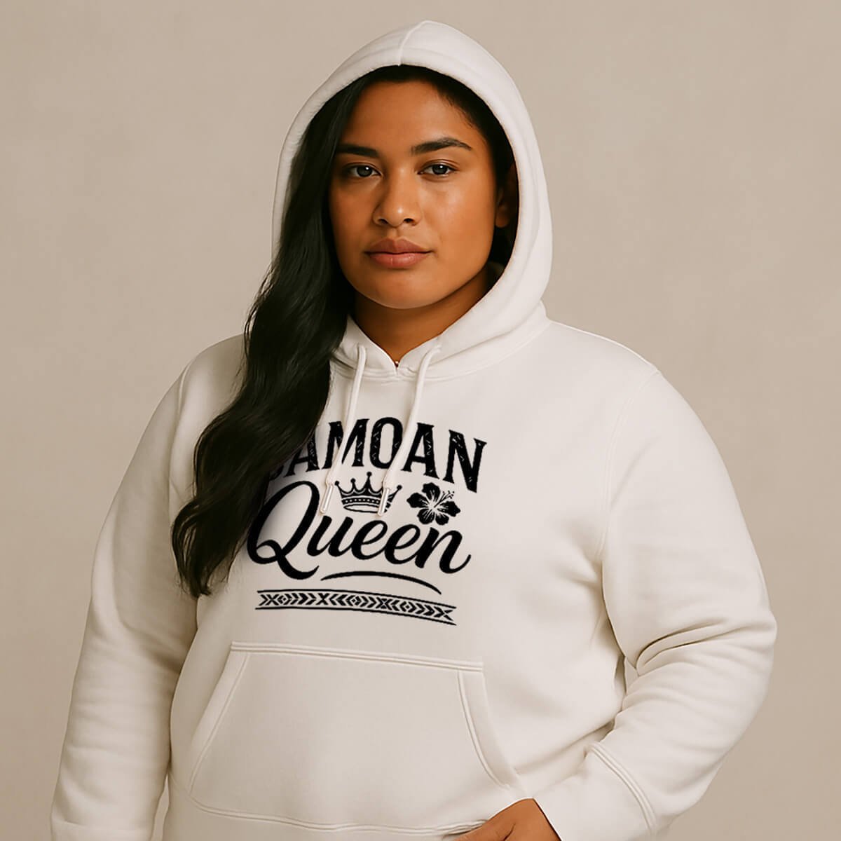 IslandSoft™ Hoodie - Premium (XS - 2XL) - Samoan Queen - AU/NZ - The Koko Samoa