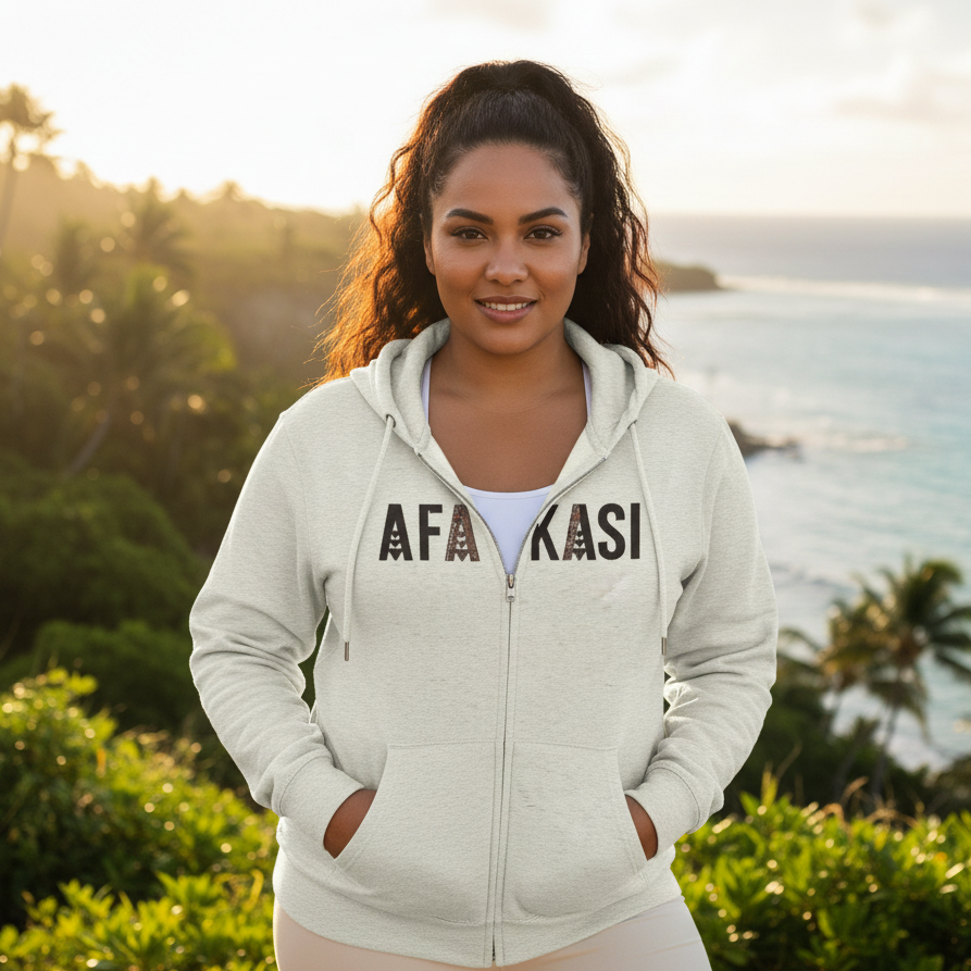 Unisex Zip Hoodie - AFAKASI - AU/NZ/USA