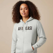 Unisex Zip Hoodie - AFAKASI - AU/NZ/USA - The Koko Samoa