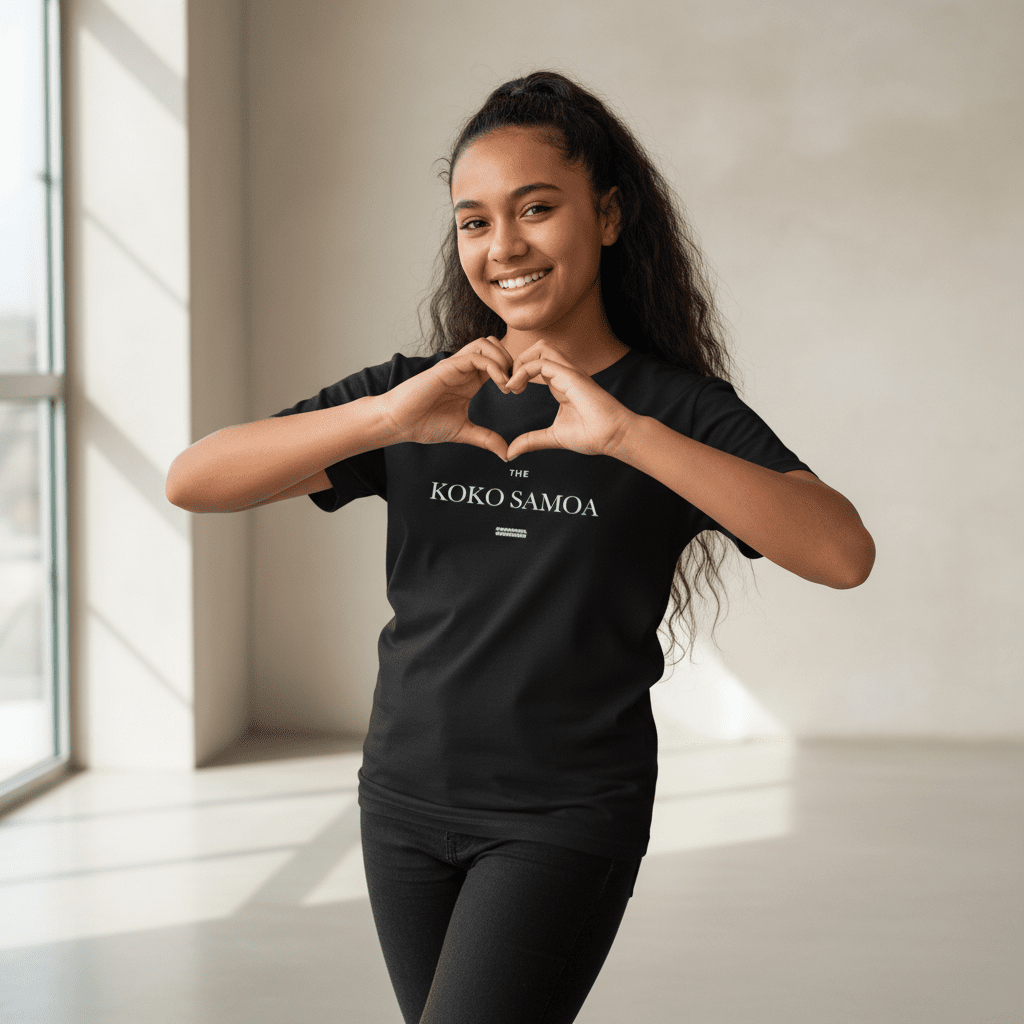 Kids unisex black tee featuring monster digital print from The Brand Classic, perfect for kids' casual wear.