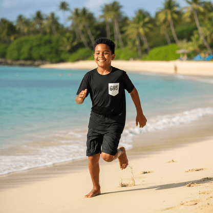 Kids Unisex Tee - 685 Pocket - USA - The Koko Samoa