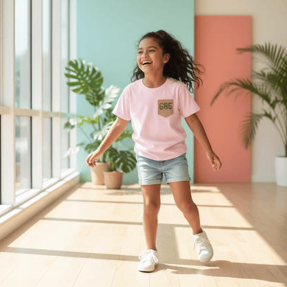 Kids Unisex Tee - 685 Pocket - USA - The Koko Samoa