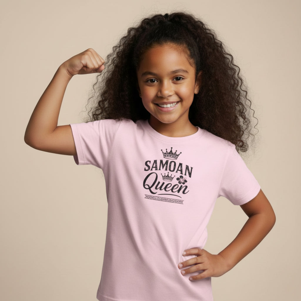 Samoan Queen kids tee, The Koko Samoa